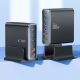 3. Tech-protect DC80W-GAN 6-PORT PD80W/QC3.0 Charging Station - Black