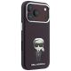 5. Karl Lagerfeld Smooth Ikonik Sketch MagSafe case for iPhone 18 Pro / 17 Pro - burgundy