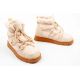 7. GAP women's shoes Richmond winter ankle boots beige insulated