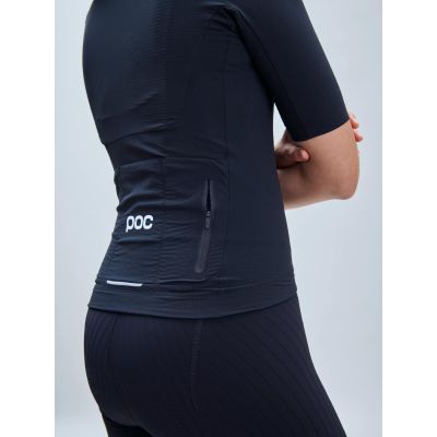 4. POC W's Raceday Jersey Women's Cycling Jersey Black