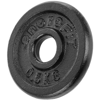 10. BLACK CAST IRON LOAD 0.5 KG ENERO FIT Ø26.5
