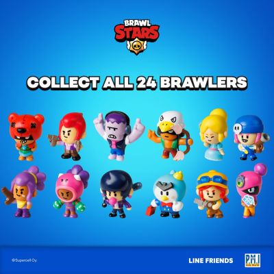 5. BRAWL STARS S1 FIGURES - 8 PACK DELUXE BOX VER.B