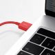 10. Baseus Superior USB - Lightning cable 2.4 A 1 m red (CALYS-A09)