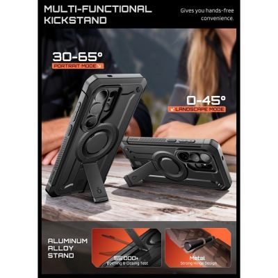 6. Supcase Unicorn Beetle Pro Mag MagSafe 2-set Case for Samsung Galaxy S26 Ultra - Black