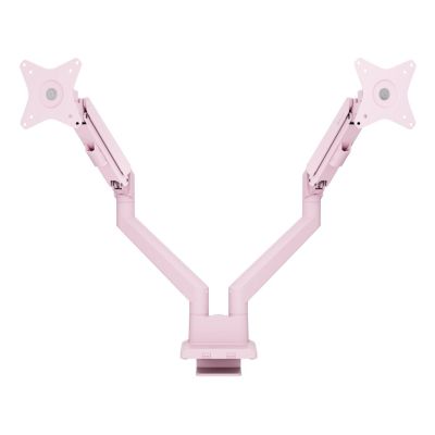 3. Arozzi AZ-ALZARE-NEO-DUO-PNK Monitor Holder/Stand 81.3 cm (32") Desk Pink