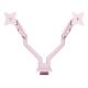 3. Arozzi AZ-ALZARE-NEO-DUO-PNK Monitor Holder/Stand 81.3 cm (32") Desk Pink