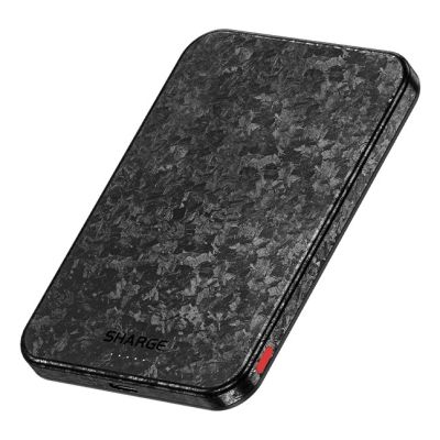 2. SHARGE YDD-SG-C3TXWCX-HEI Power Bank 5000mAh Wireless Charging Carbon