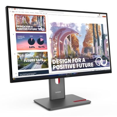 4. Lenovo ThinkVision P27QD-40 LED display 68.6 cm (27") 2560 x 1440 px Wide Quad HD Black