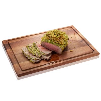 6. GEFU ENNO walnut wood board 44 x 30 cm
