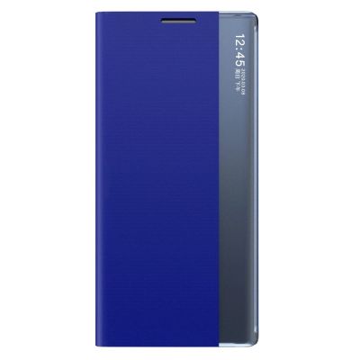 2. Sleep Case Bookcase Type Case with Smart Window for Xiaomi Redmi K40 Pro+ / K40 Pro / K40 / Poco F3 blue
