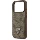 6. Guess 4G nauble Card Triange Case for iPhone 18 Pro / 17 Pro – brown