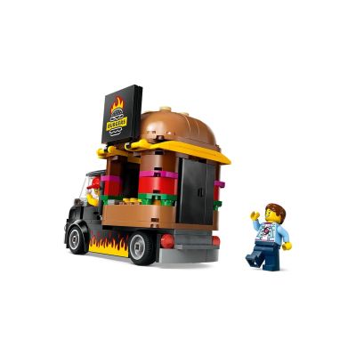 5. LEGO City 60404 Burger Truck