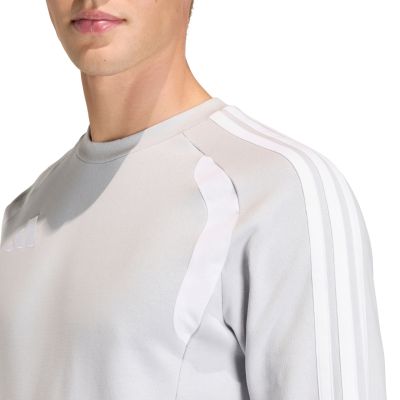 5. Men's adidas Tiro 26 League Sweat Crew Light Gray KF3415
