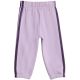 4. Kids' adidas Essentials Joggers 3-Stripes Hoodie Tracksuit Purple JV9856