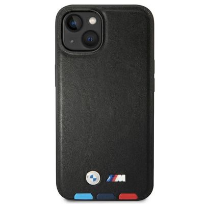 3. Case BMW BMHCP14M22PTDK iPhone 14 Plus 6.7 "black / black Leather Stamp Tricolor