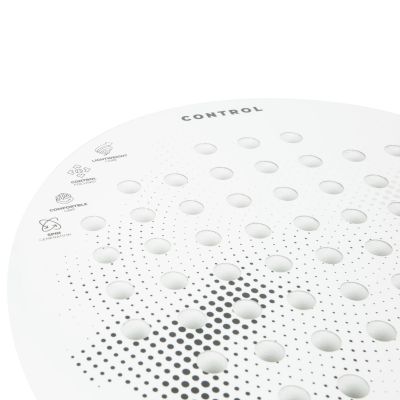 7. VIRTUFIT PADEL CONTROL RACKET - WHITE AND BLACK