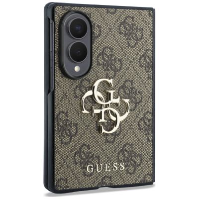 3. Guess Big 4G Logo Case for Samsung Galaxy Z Fold 8 - Brown