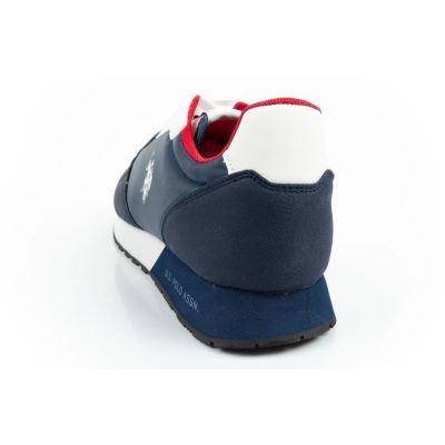 5. US Polo Assn sports shoes sneakers men's fashionable comfortable navy blue