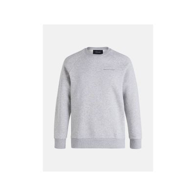 6. Peak Performance M Original Small Logo Crew sweatshirt, gray