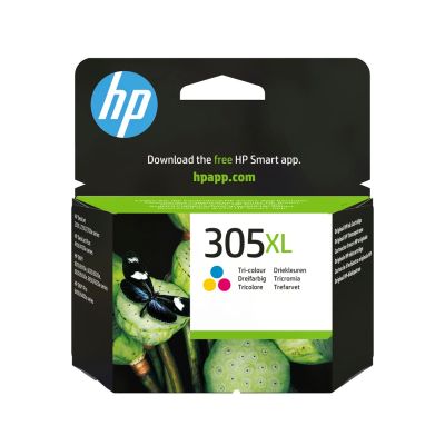 13. HP 305XL Tri-color Original High Yield Ink Cartridge
