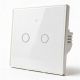 12. QOLTEC LIGHT ON/OFF SWITCH | TOUCH 2-CHANNEL | WI-FI | TIMER | TUYA | WHITE