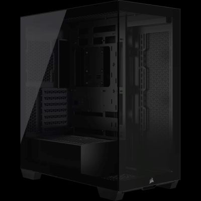 6. Corsair 3500X RSR ARGB Tempered Glass Mid-Tower Case, Black