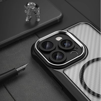 7. Leading Series MagSafe Silicone Case for iPhone 16 Pro - Black