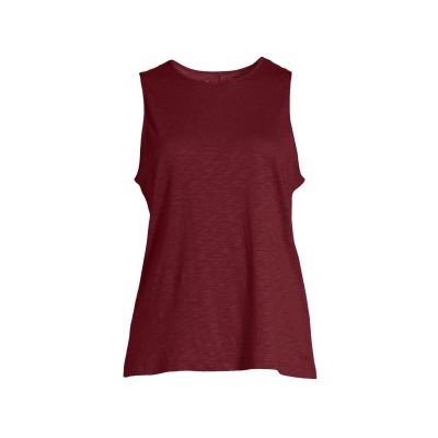 2. CASALL Soft Texture Tank training shirt evening red