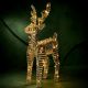 4. REINDEER DECORATION 60 CM 60 LED GOLD
