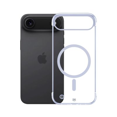 4. 3mk Just20g MagCase for iPhone 17 Air - Transparent