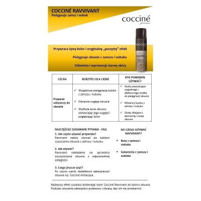 11. Coccine colorless renovator ravivant for suede and nubuck DA0232