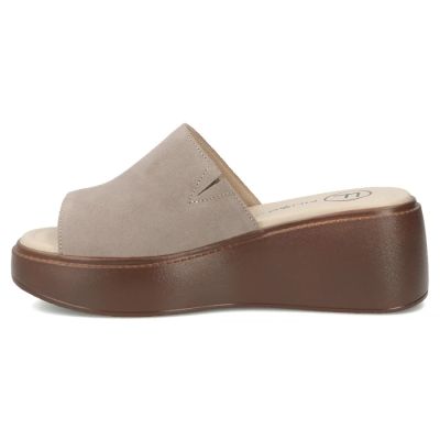 3. Filippo DK7798 Women's Taupe Leather Slides