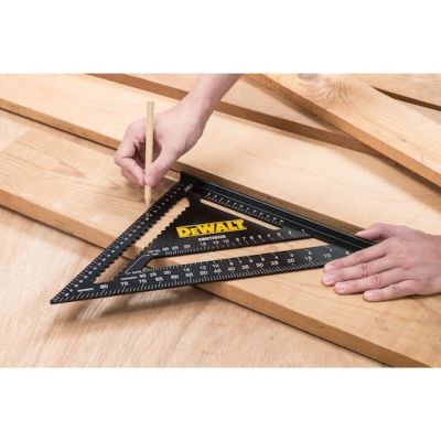 3. 300mm Aluminum Ruler Black, Yellow DeWALT DWHT25228-0
