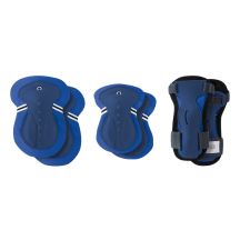 Children's knee, elbow, wrist protectors dark blue (540/541-300)