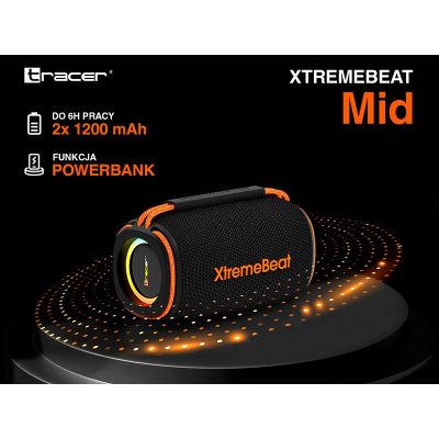 13. TRACER TWS XTREMEBEAT MID BLUETOOTH RGB SPEAKER