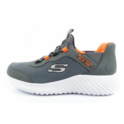 2. Skechers Bounder Slip-ins Junior Children's Sports Shoes Gray