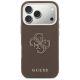 3. Guess FW Resin Logo case for iPhone 17 Pro - brown