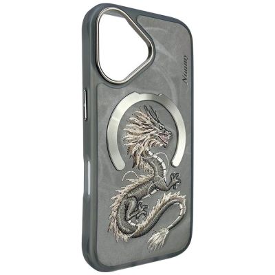 5. Nimmy Dragon MagSafe iPhone 16 Case - Gray