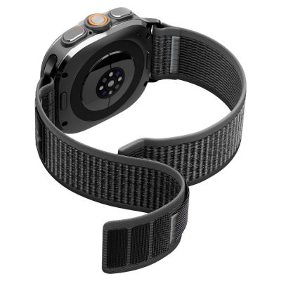 4. Spigen Athlex Air Strap for Samsung Galaxy Watch Ultra 47mm - Black and Gray