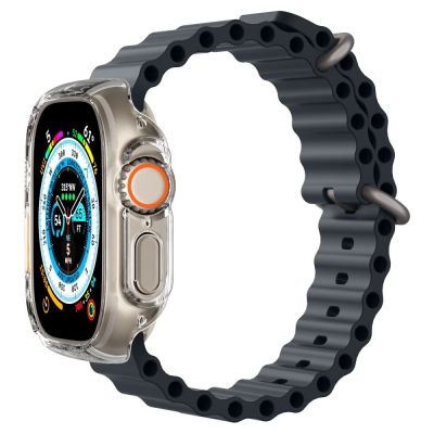5. Spigen Thin Fit Case for Apple Watch Ultra 1 / 2 / 3 (49 mm) - Transparent