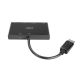4. Lindy 38431 DisplayPort Hubs and Concentrators Black