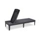 9. KETER Jaipur 235162 garden lounger (anthracite color)