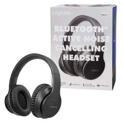 9. LogiLink BT0053 Headphones/Headset Wireless Headband Music Bluetooth Black