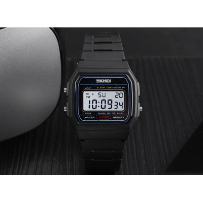2. Skmei 1412BKWT watch + BOX