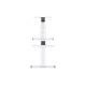 5. Electric desk frame with height adjustment, two-stage motor, white
