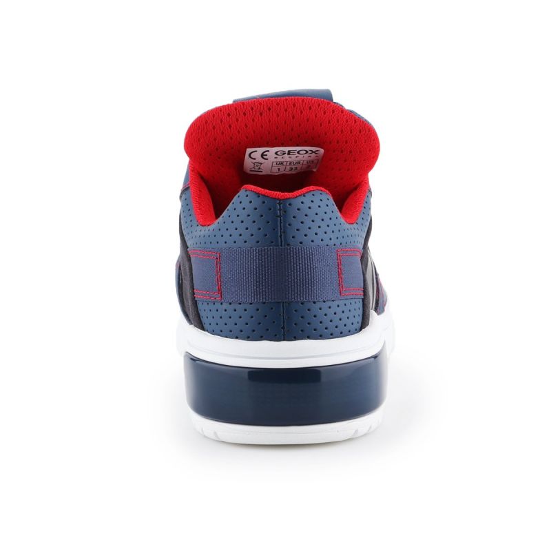 5. Geox J Xled BB lifestyle shoes - SY.SU+TU J927QB-0AUFH-C0735