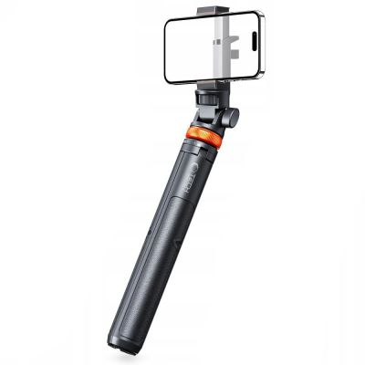 8. Tech-Protect L03S Bluetooth selfie stick with remote control, tripod up to 148cm and head 180 - black