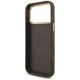 7. Guess 4G Triangle Logo MagSafe Case for iPhone 17 Pro Max - Brown & Gold