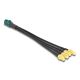 2. DELOCK Cable mini FAKRA Z Buchse quad zu 4 x SMA Buchse TypA