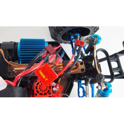 9. Amewi Crusher Monster Truck RC Car, 2200mAh Li-Po Battery, Age 14+